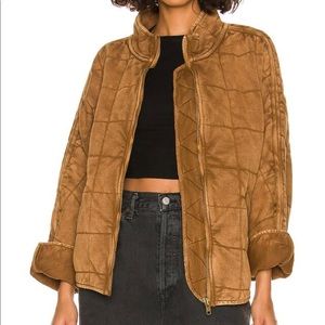 We The Free Dolman Quilted Knit Jacket